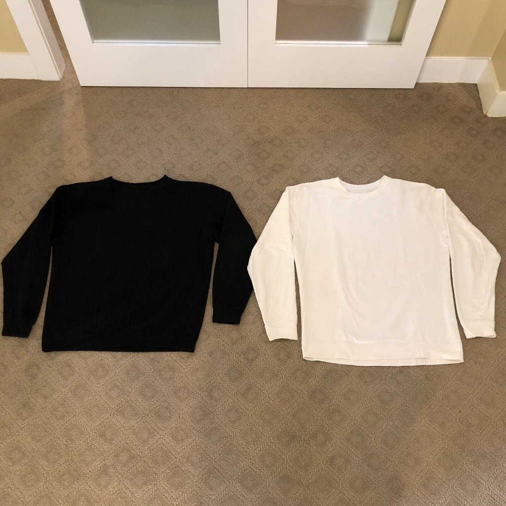 Wholesale Pro Club Heavyweight Long Sleeve Crewneck Sweater Sweatshirt B